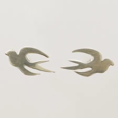 Ett par örhängen svalor Efva Attling längd 24mm, höjd 12mm, 925/1000 silver Vikt: 2,7 g