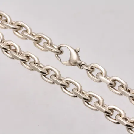 Armband 23cm, Ankar, bredd 6,2mm, 925/1000, 27,33g.