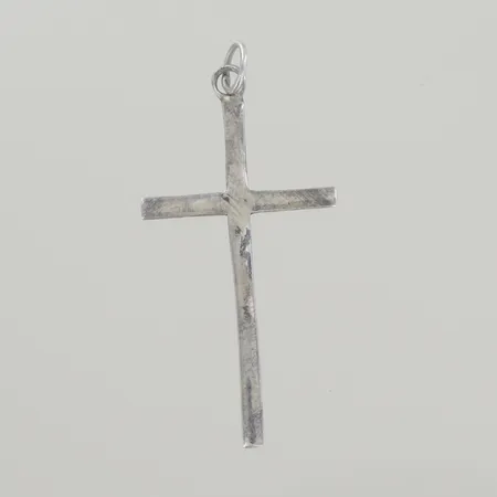 Hänge kors, längd 4,5 cm, silver 925/1000 Vikt: 1,7 g