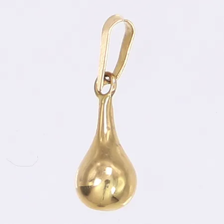 Hänge droppe längd 20x5mm 18K Vikt: 0,4 g