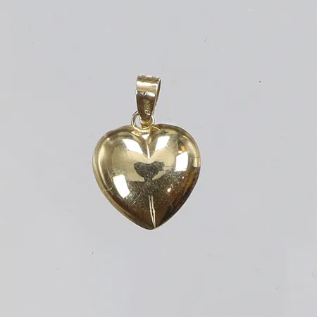 Hänge hjärta 11x17mm 18K Vikt: 0,8 g