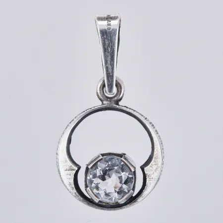 Hänge med bergskristall Sten & Laine längd: ca 3cm, bredd: ca 16mm, 925/1000, silver Vikt: 2,3 g