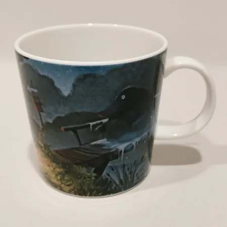 Muminmugg, Night of The Groke, Moomin Valley by Arabia, höjd ca 8cm