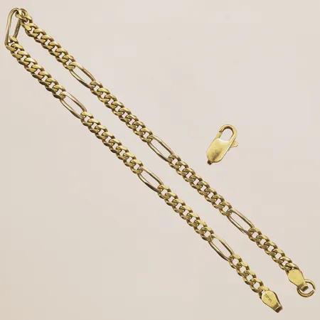 Armband, defekt, lås av, 14K Vikt: 7,3 g