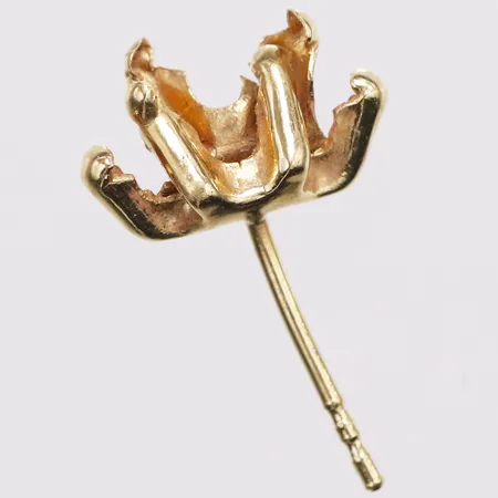 Örhänge, udda, defekt, 18K Vikt: 0,2 g