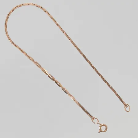 Armband 18,5cm, bredd:1,3mm, 14K 3,0g.