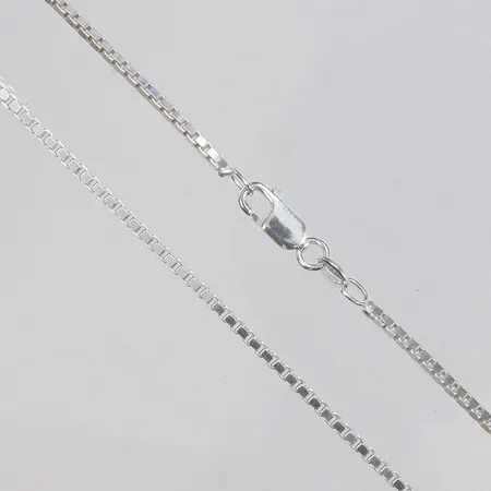 Halskedja Venezia, längd 60cm, bredd 2mm, silver, 925/1000 Vikt: 10,1 g