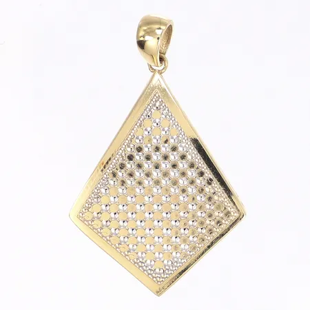 Hänge längd 40mm, bredd 25mm, 18K Vikt: 3,7g Vikt: 3,7 g