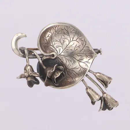 Brosch, längd 55mm, Ge-Kå, år 1951, 830/1000 silver Vikt: 7,6 g