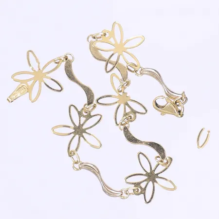 Armband, defekt, 18K  Vikt: 3,7 g