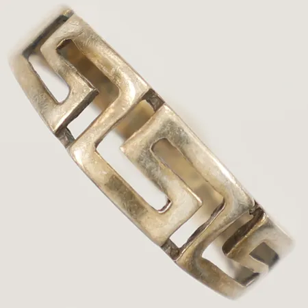 Ring stl:17¾ bredd 6mm, 925/1000 silver Vikt: 2,1 g