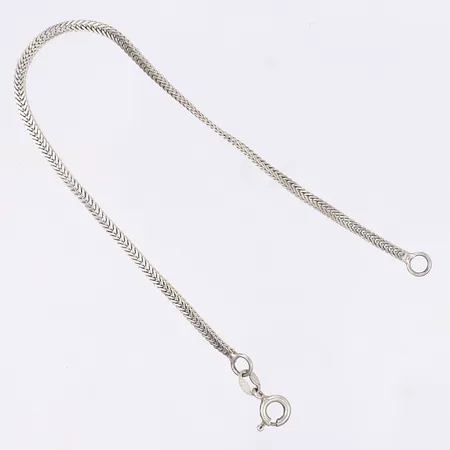 Armband längd 18cm bredd 2mm silver 925/1000 Vikt: 2,3 g