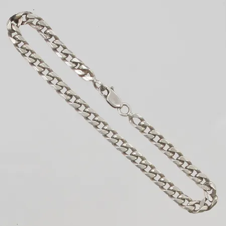 Armband pansar 18,5cm bredd 4,4mm 925/1000 Silver 9,7g.