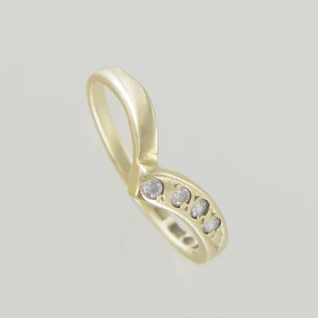 Ring med stenar, Ø 16½ mm, 18K Vikt: 1,6 g