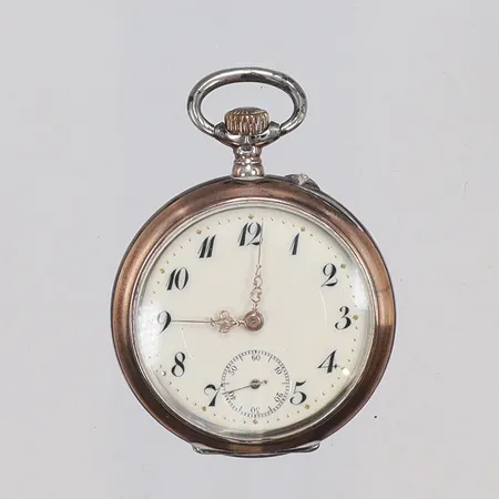 Fickur Ø32mm, går ej, defekt, silver, 800/1000