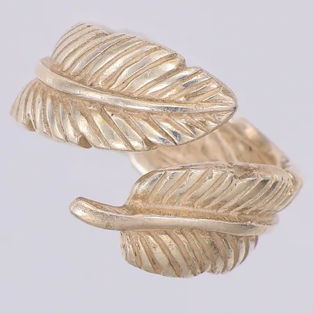 Ring fjäder stl:17¼, silver 925/1000 Vikt: 7,3 g