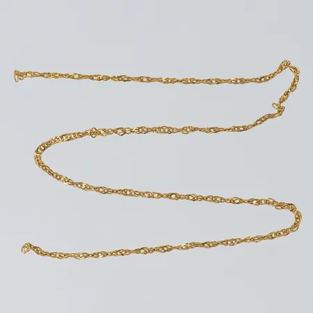 Kedja, defekt, 18K.  Vikt: 0,4 g