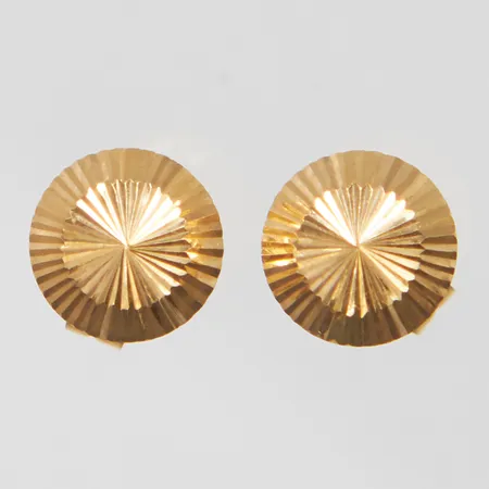 Örhängen Ø 6mm 18K Vikt: 0,6 g