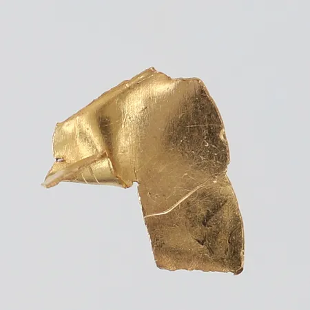 Guldbit, 18K.  Vikt: 0,4 g