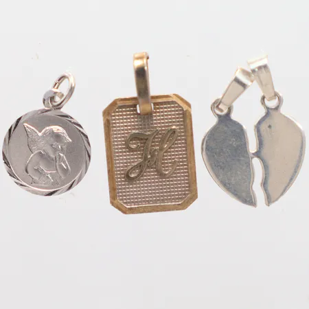 3 hängen silver 925/1000 Vikt: 4,4 g