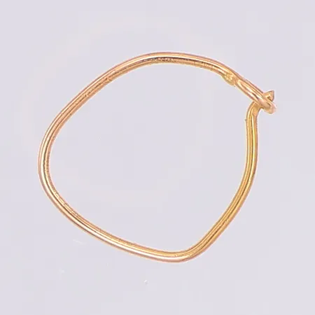 Udda örhänge skevt, 18K Vikt: 0,1 g