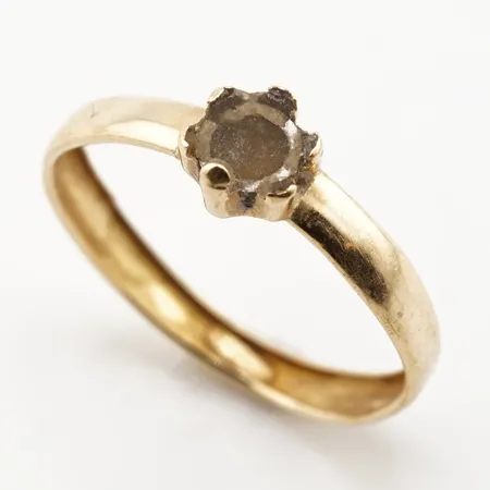 Ring, defekt, 18k Vikt: 0,9 g