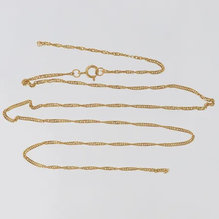 Kedja, defekt, 21K.  Vikt: 2,1 g