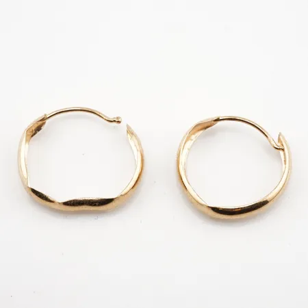 Örhängen, defekta, 18k Vikt: 0,7 g