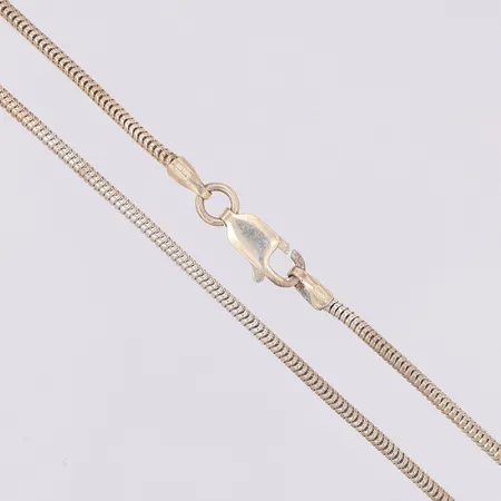 Kedja Ormlänk längd 41cm bredd ca 1,6mm, Svedbom & Co AB, silver 925/1000 Vikt: 4,3 g