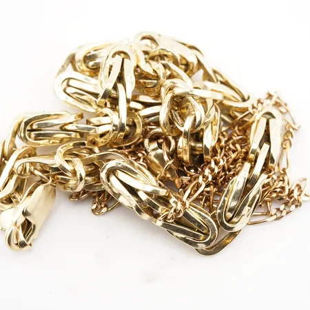 Diverse guld, 14k Vikt: 13 g