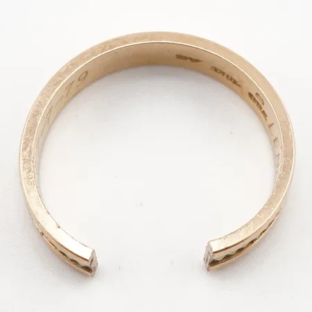 Ring, defekt, 18k Vikt: 4,5 g