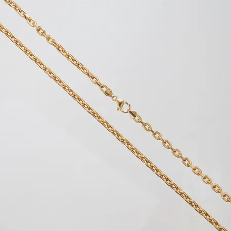 Kedja Ankar längd: 50cm, bredd: 4,5mm, GHA, ihålig, 18K Vikt: 15,2 g
