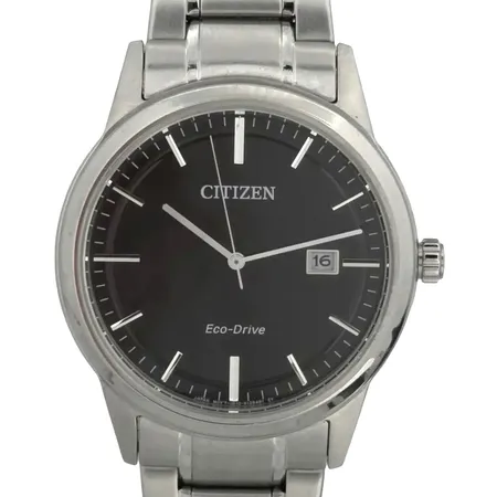 Herrur Citizen Eco-Drive AW1231-58E, stål, Ø41 mm, handledsmått max 18cm, fint bruksskick,