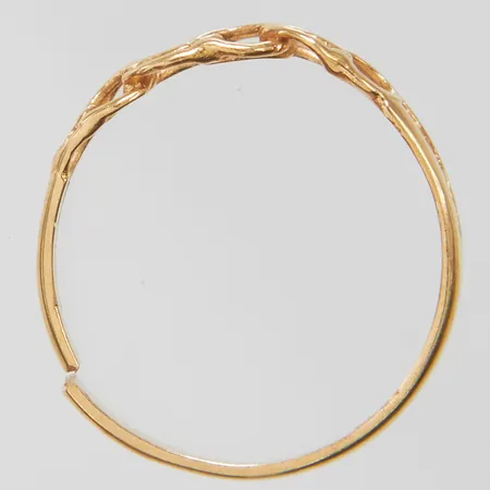 Ring Bismarck defekt 18K Vikt: 1 g