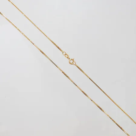 Kedja Venezia längd 45cm, bredd 1mm, GHA, 18K Vikt: 4,9 g