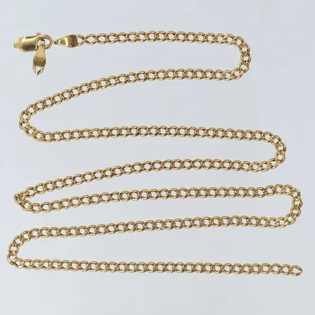 Kedja, defekt, 18K.  Vikt: 5,9 g