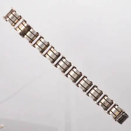 Armband silver 925/1000 längd 18,5cm bredd 14,80mm Vikt: 44,7 g