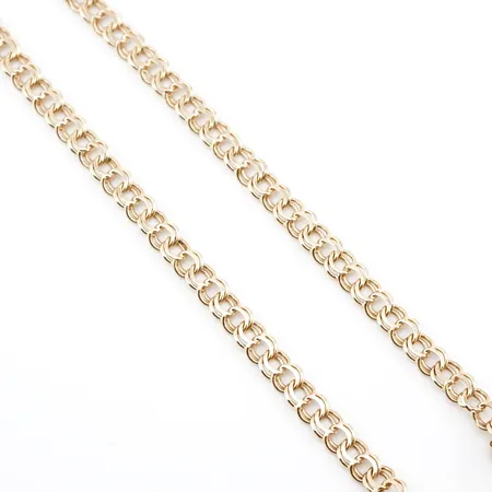 Armband bismarck, 18,5cm, bredd 4mm, 18k Vikt: 4,7 g