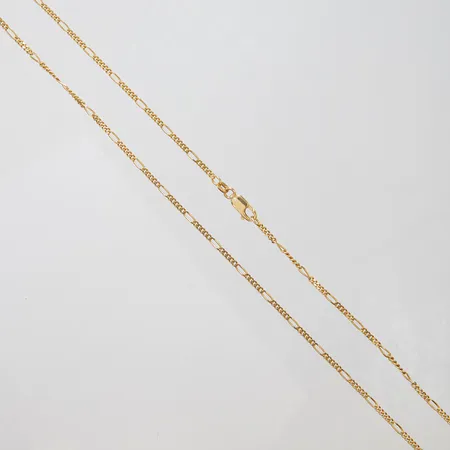 Kedja Figaro Balestra längd 46cm, bredd 2mm, 18K Vikt: 7,2 g