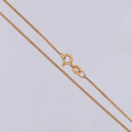 Kedja Pansar längd 36,8mm bredd ca 1,2mm, OE, 18K Vikt: 2,4 g