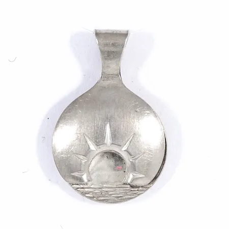 Hänge "Midnattsol" bredd 14mm silver 925/1000 1,4g.