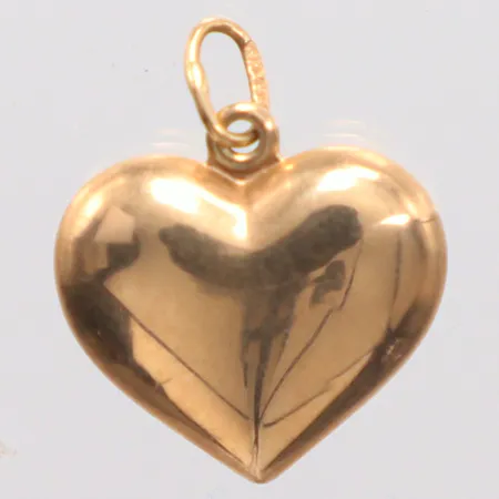 Hänge hjärta 1,5cm, 14k Vikt: 0,8 g