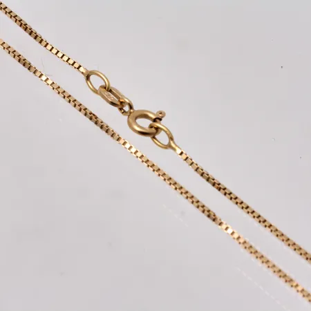 Kedja Venezia 45cm, bredd 0,9mm, Balestra, 18K guld, 3,35g.