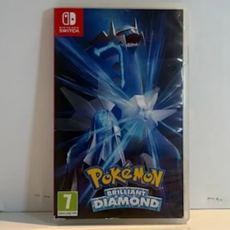 Spel till Nintendo Switch, Pokémon Brilliant Diamond, plastfodral.