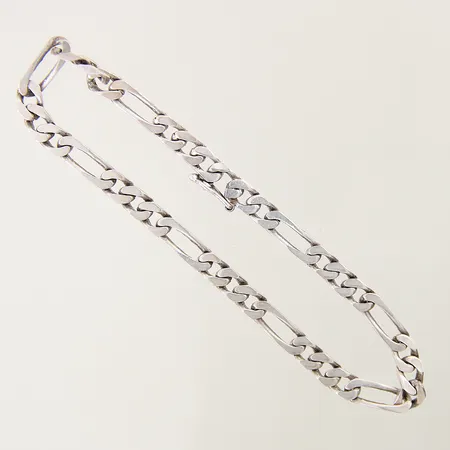 Armband Figaro längd 22,5cm bredd 5mm silver 925/1000 Vikt: 12,3 g