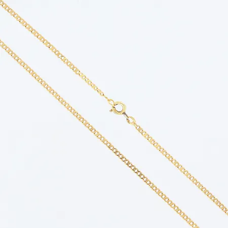 Kedja Pansar 44cm bredd: 2mm lås i metall, 18K  Vikt: 5,3 g