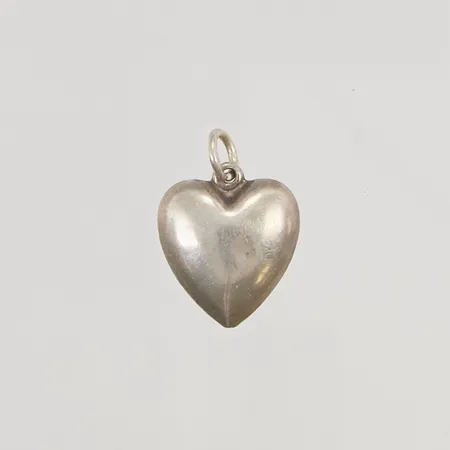 Hänge "hjärta" 17mm bucklor 830/1000 Silver 1,3g.