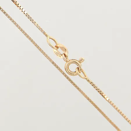 Kedja Venezia Balestra, längd 38cm, bredd 0,8mm, 18K  Vikt: 2,4 g