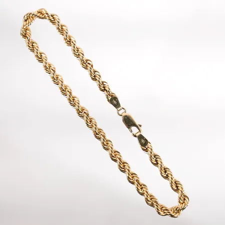 Armband cordell längd: 21cm bredd: 4.4mm 18k 5,47g Vikt: 5,5 g