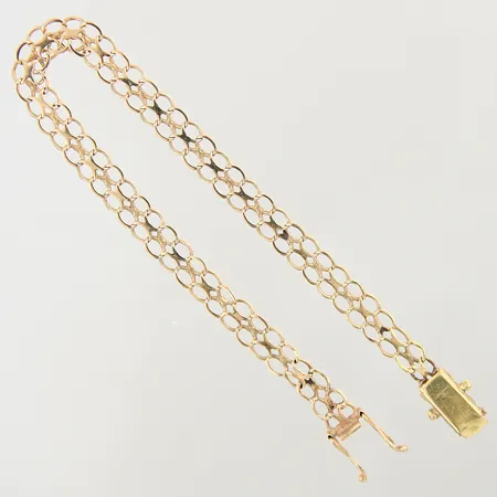 Armband X-länk defekt 18K Vikt: 6,9 g